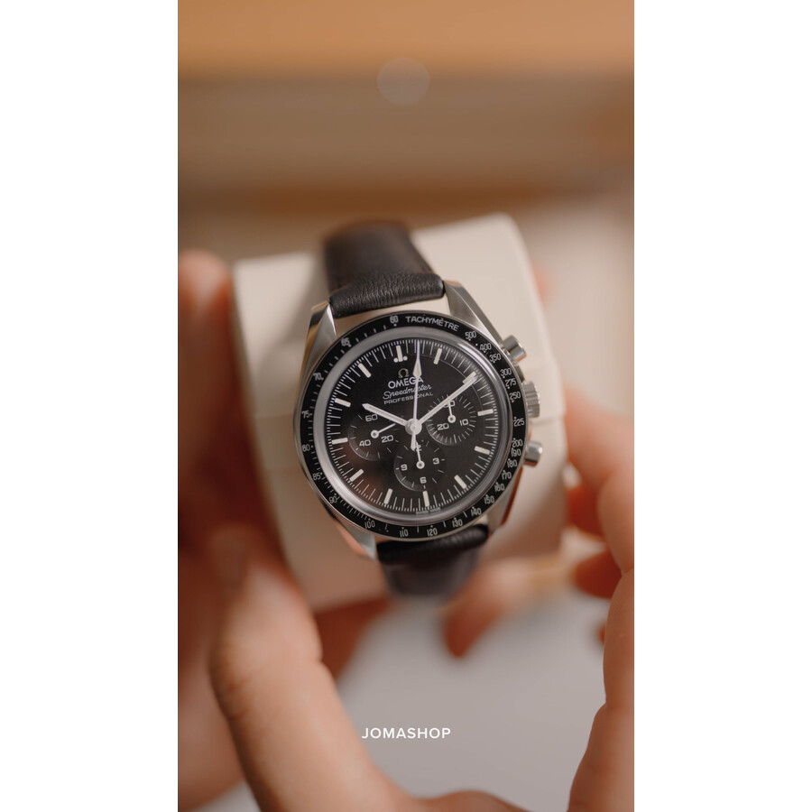 Omega Speedmaster Chronograph Hand Wind Black Dial Men's Watch
