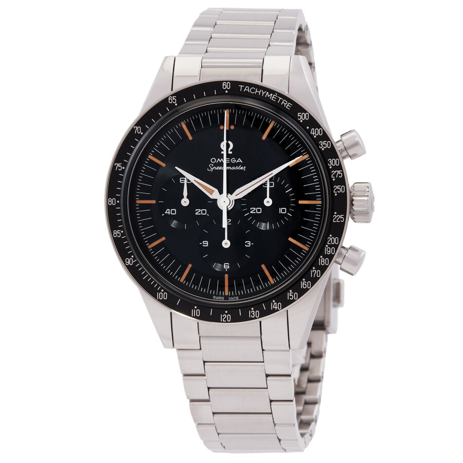Omega Speedmaster Chronograph Hand Wind Chronometer Blue Dial