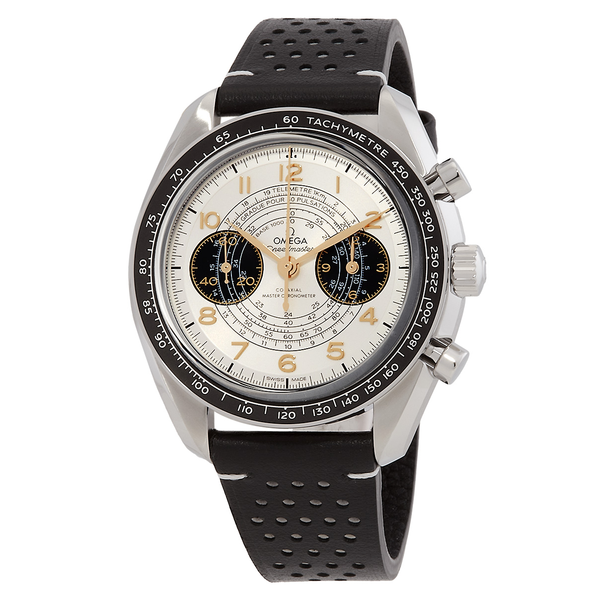 Speedmaster Chronoscope Paris 2024 Automatic Silver Dial Men's Watch