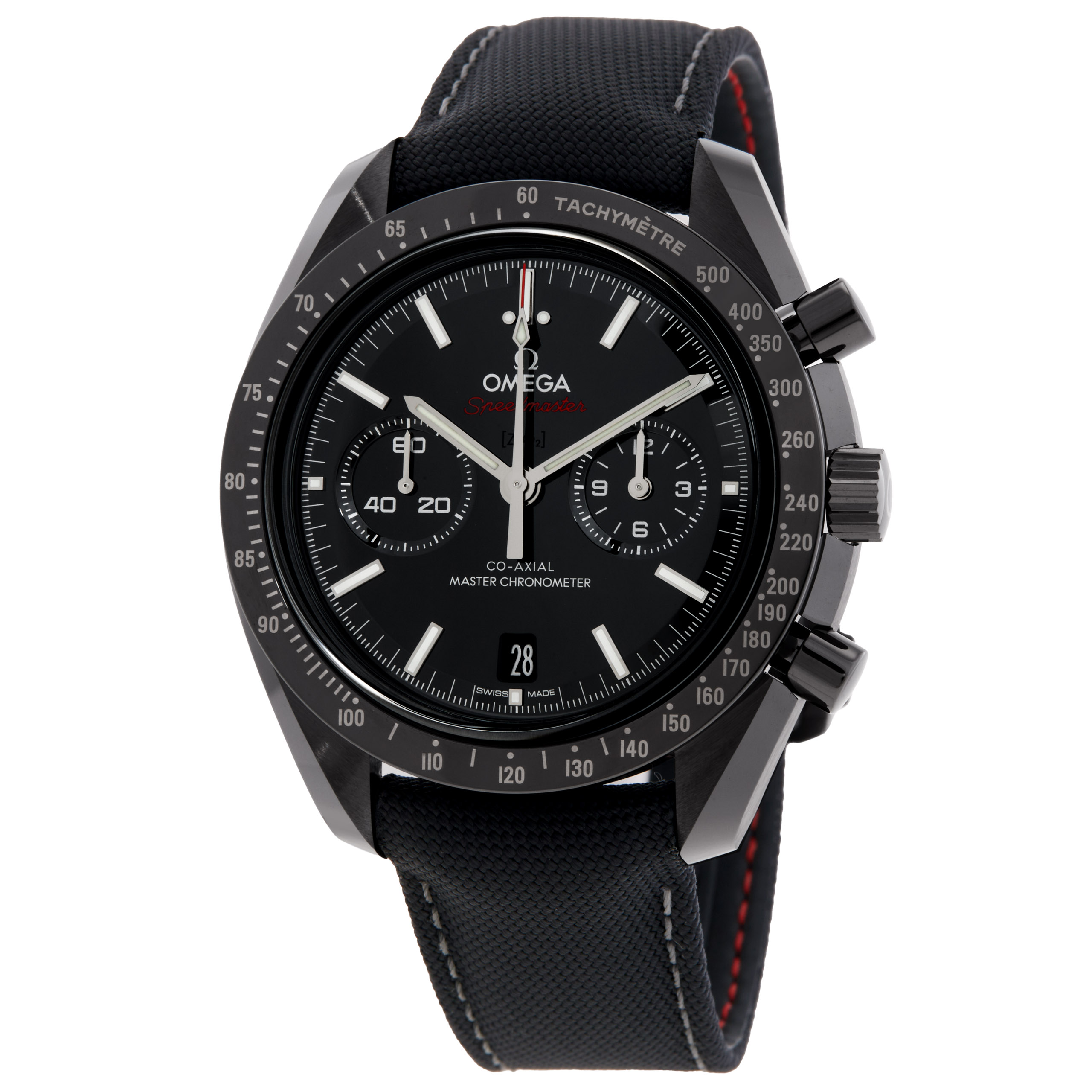 Speedmaster Dark Side of the Moon Chronograph Automatic Chronometer Black Dial Men's Watch
