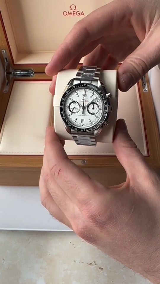 Omega Speedmaster Racing Automatic White Dial Men's Watch 329.30