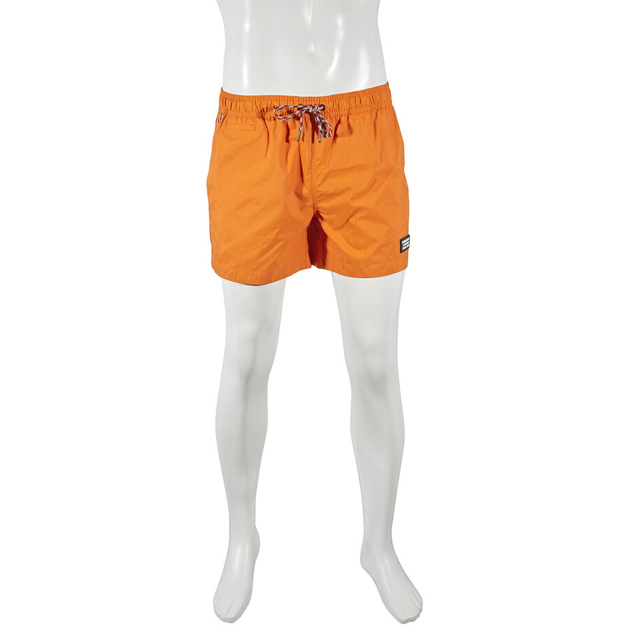 Burberry Open Box Burberry Logo Applique Drawcord Swim Shorts In