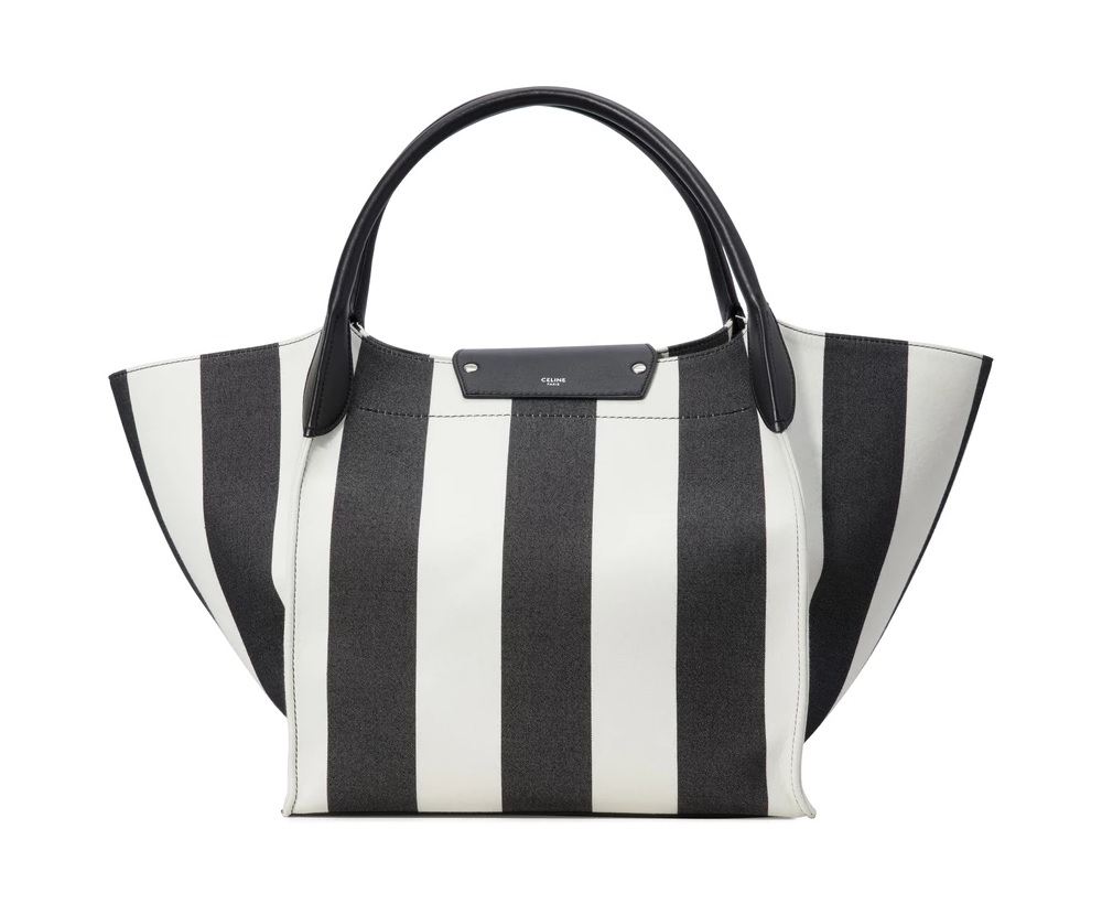 Open Box - Celine Ladies Big Bag With Large Stripes