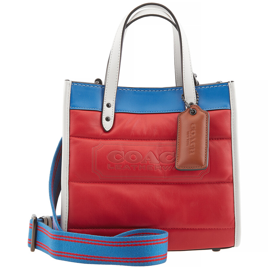 Coach Open Box - Coach Ladies Field Tote 22 With Colorblock