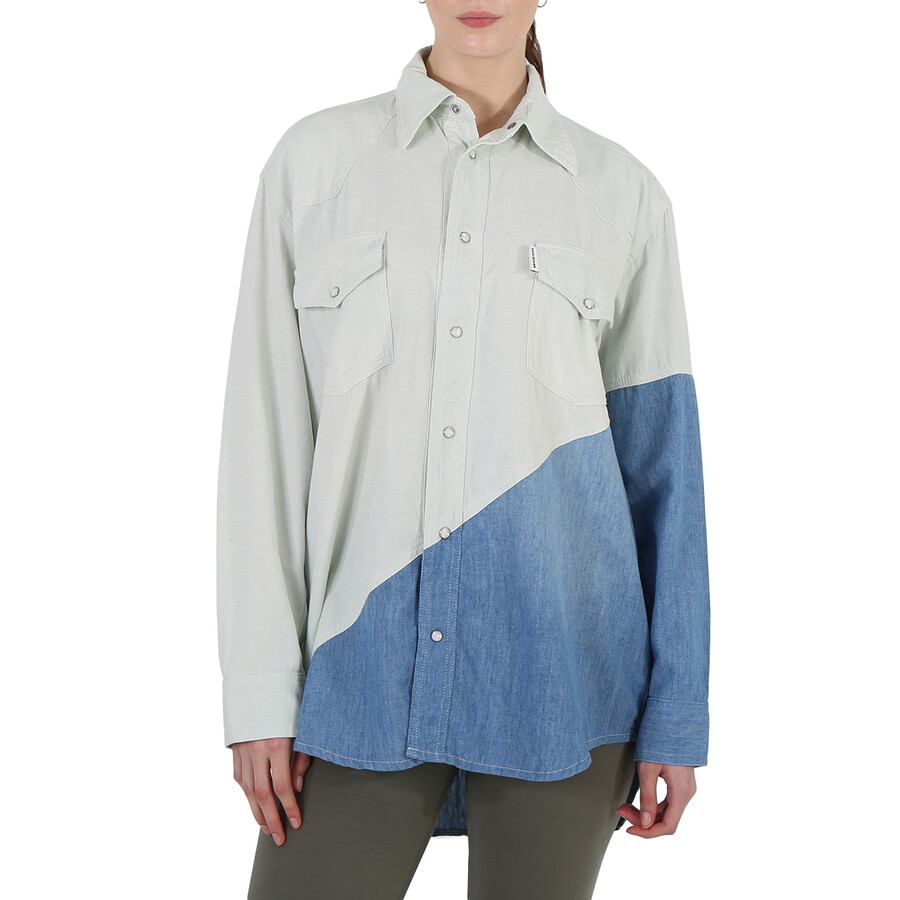 Open Box - Each X Other Ladies Multicolor Diagonal Colorblock, Size Medium