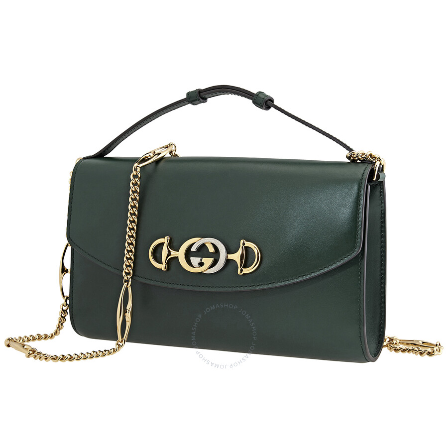 Gucci Open Box - Gucci Zumi Smooth Leather Small Shoulder