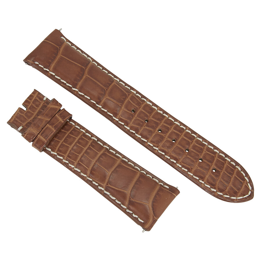 Hadley Roma Open Box Hadley Roma 23 MM Brown Alligator Leather Strap