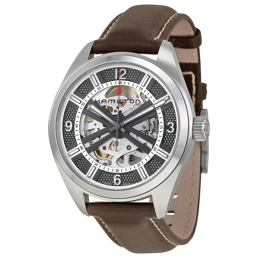 Open Box - Hamilton Khaki Skeleton Automatic Men's Watch H72515585
