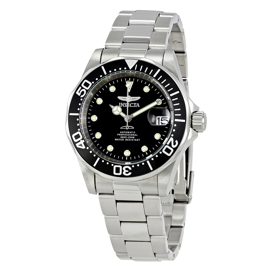 Invicta Open Box - Invicta Pro Diver Automatic Black Dial Men's Watch ...