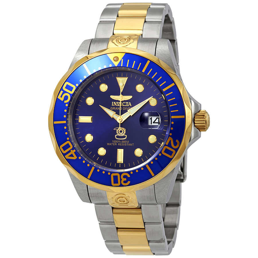 Open Box - Invicta Pro Diver Grand Diver Automatic Blue Dial Men's Watch 3049