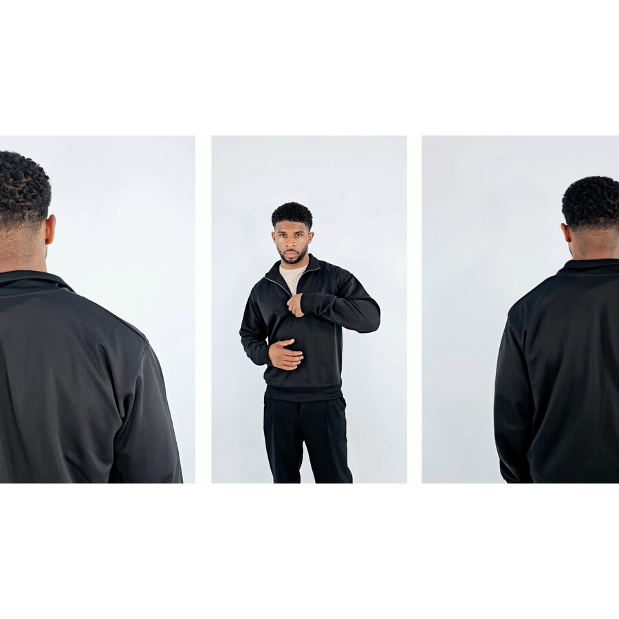 Open Box - JW Anderson Anchor Half Zip Track Top, Size X-Large