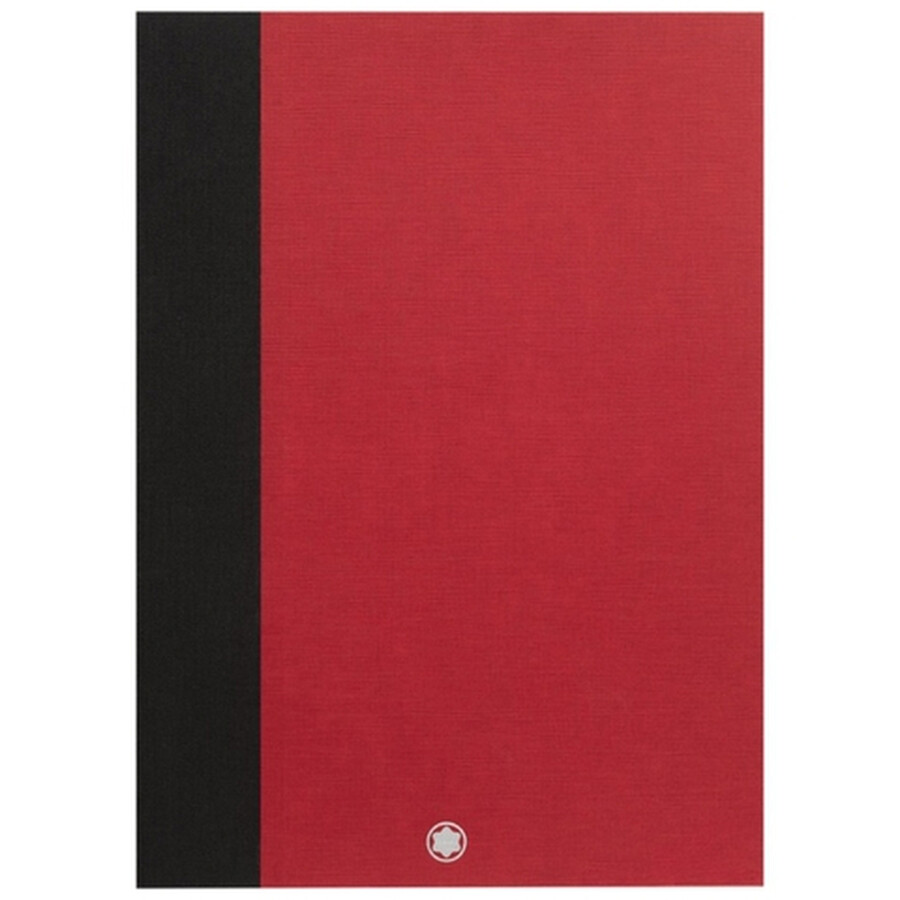 Montblanc Fine Stationery 2 Notebooks #146 Slim, Red, Blank For Augmented Paper