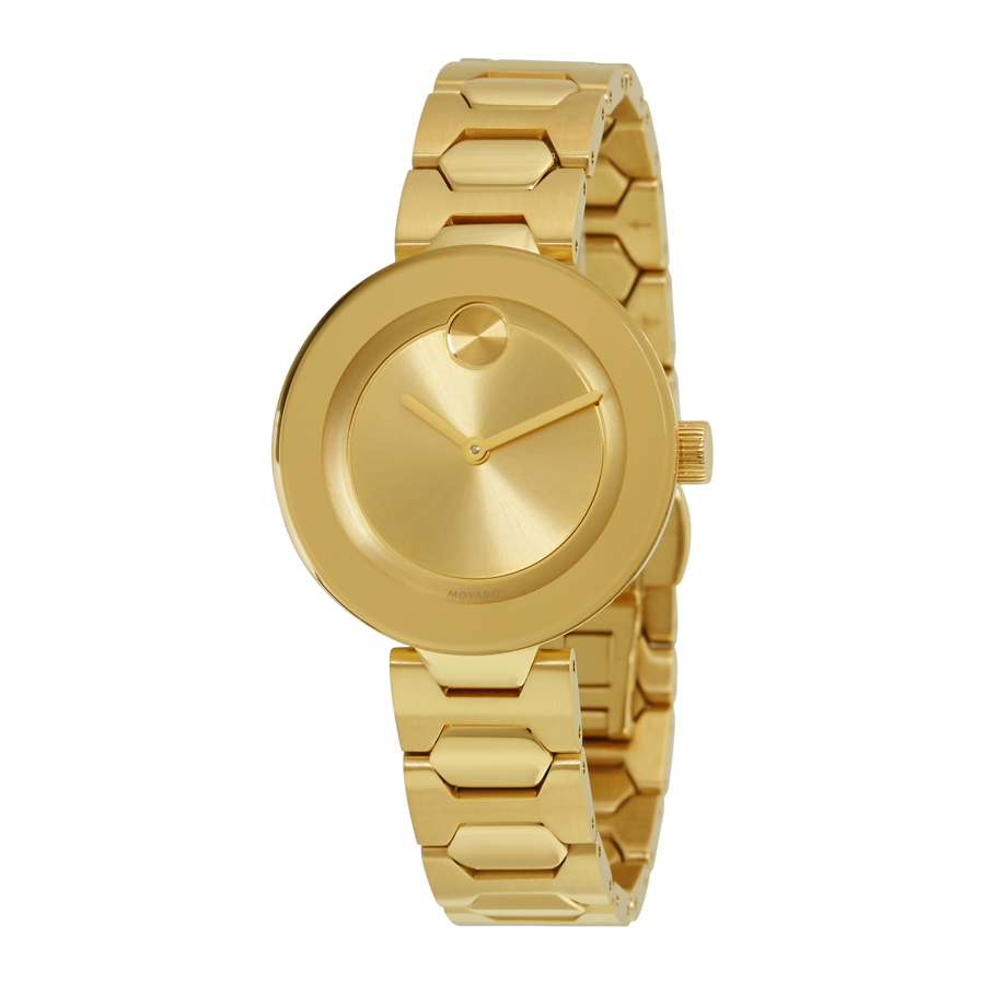 Women’s Gold Movado Bold watch with box extra links and booklet Movado Bold Womens Watch - Gold Watches - 3600397 main image 3
