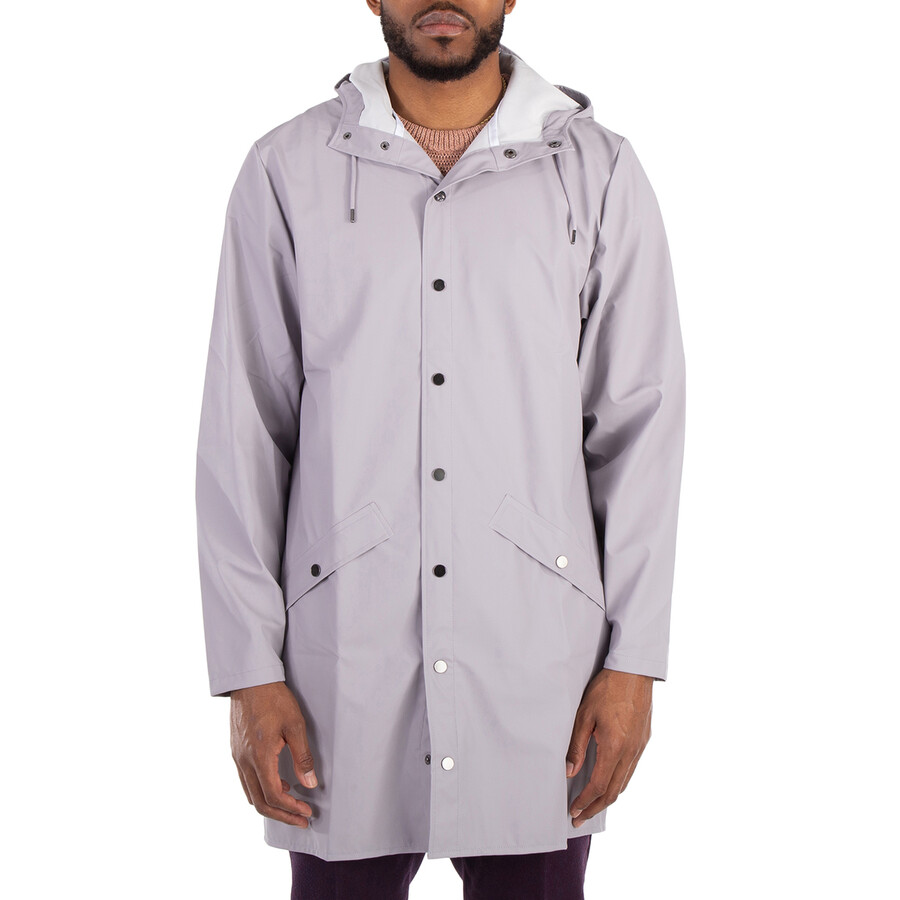 Open Box - Rains Lightweight Waterproof Long Jacket, Size X-Large