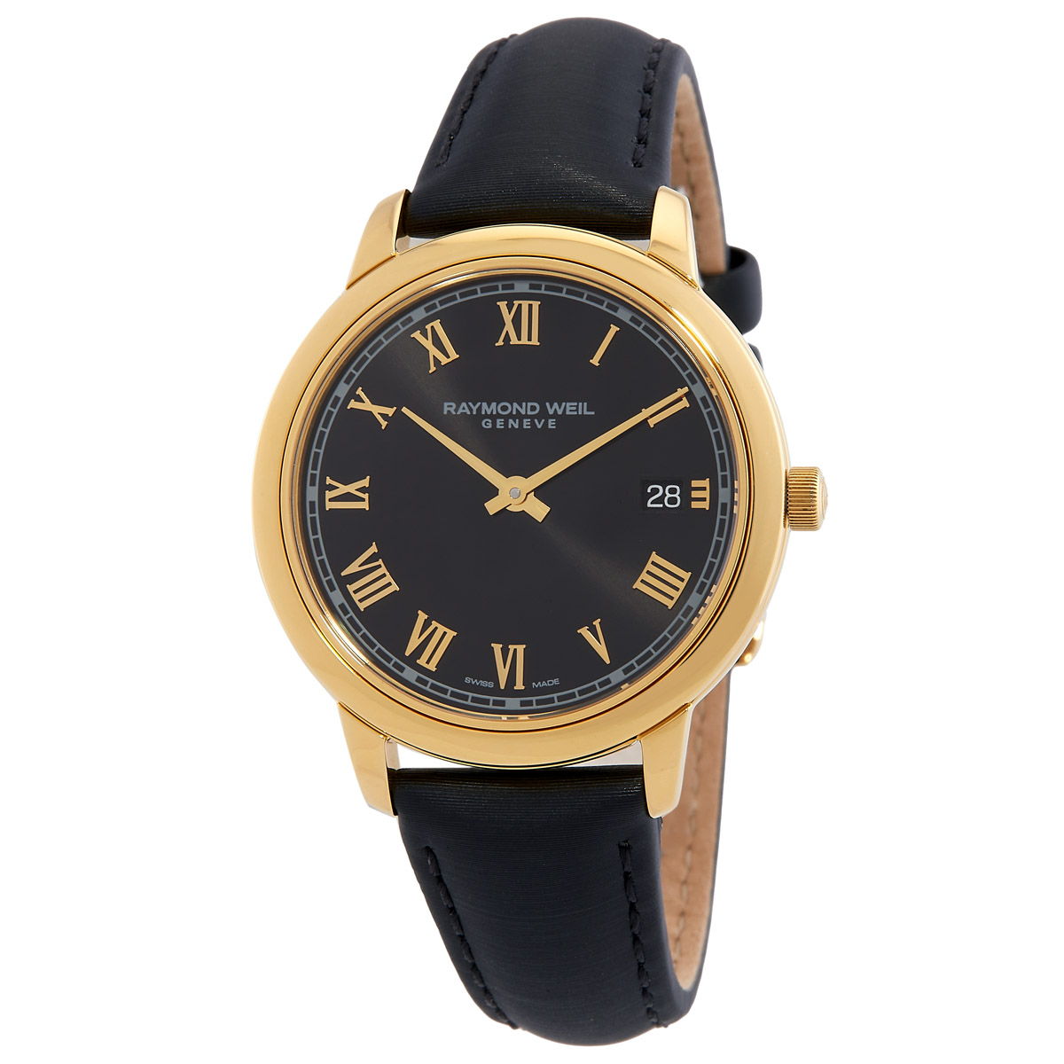 Open Box - Raymond Weil Toccata Quartz Black Dial Ladies Watch 5385-PC-00208