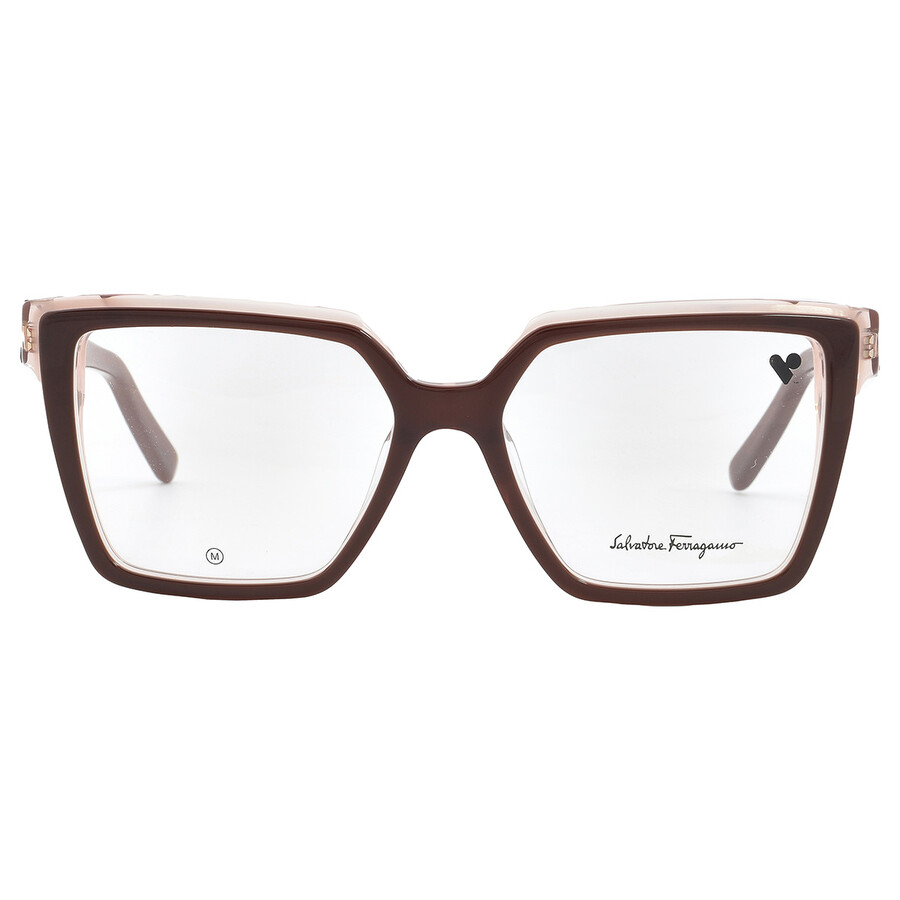 Ferragamo Salvatore  Demo Square Ladies Eyeglasses Sf2950 211 54