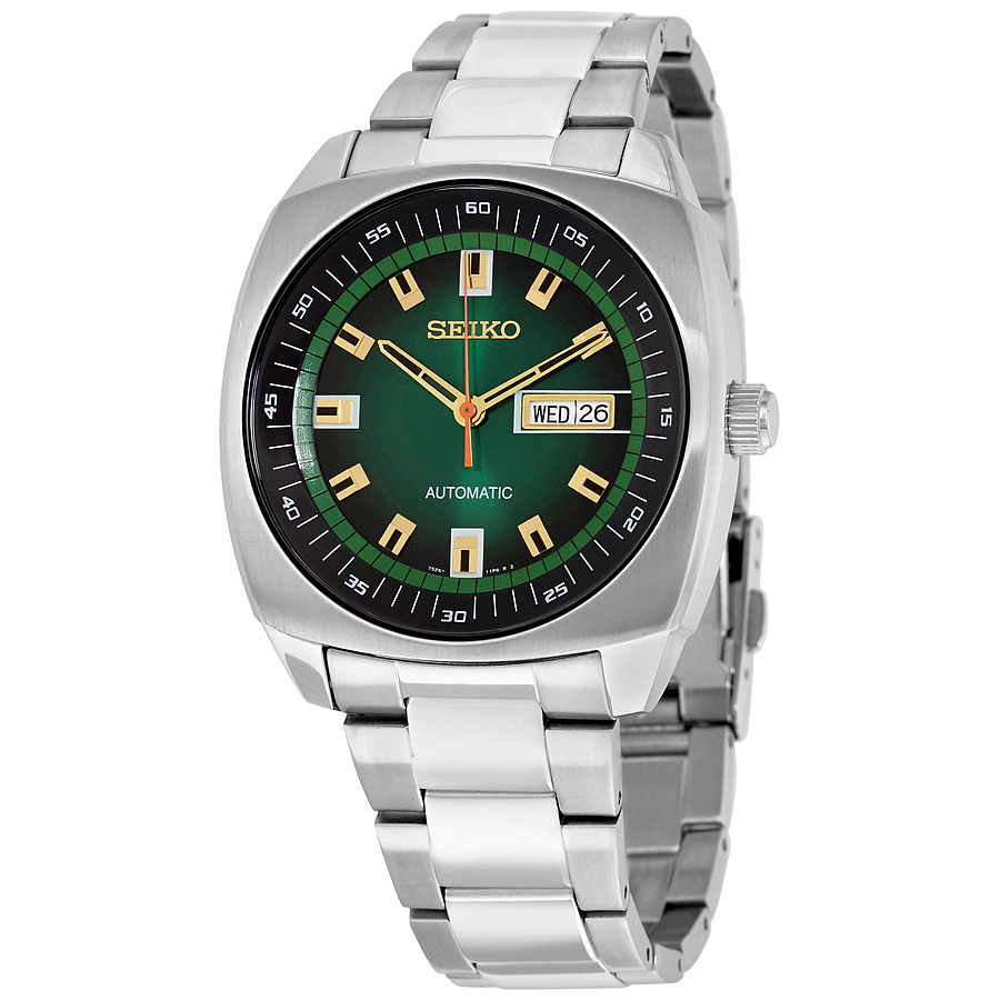 Seiko Open Box - Seiko Recraft Automatic Green Dial Stainless