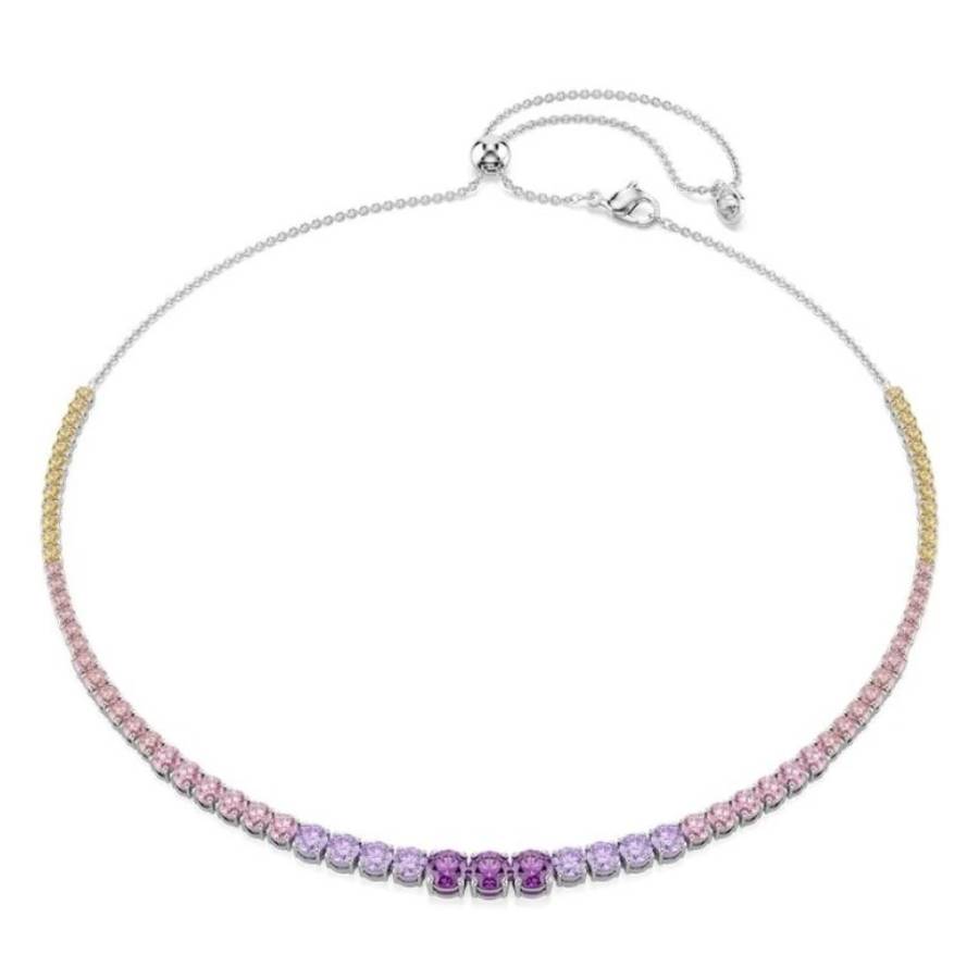 値下げ♪ Swarovski 3点セットピンク シルバートーン open-box-swarovski-matrix-