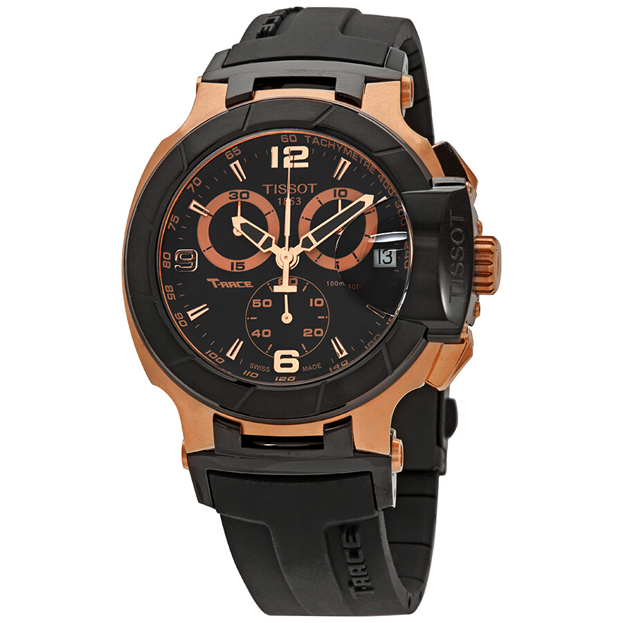 tissot t race rose gold