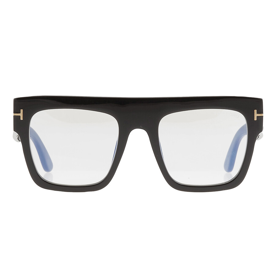 Tom Ford Open Box -  Renee Blue Light Block Browline Ladies Eyeglasses Ft0847 001 52