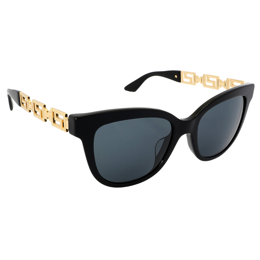 Versace Open Box Versace Dark Grey Square Ladies Sunglasses VE4394F