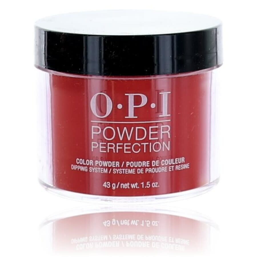 Opi Ladies Powder Perfection Color Dip Powder 1.5 oz Cajun Shrimp Nails 619828133694 In Red