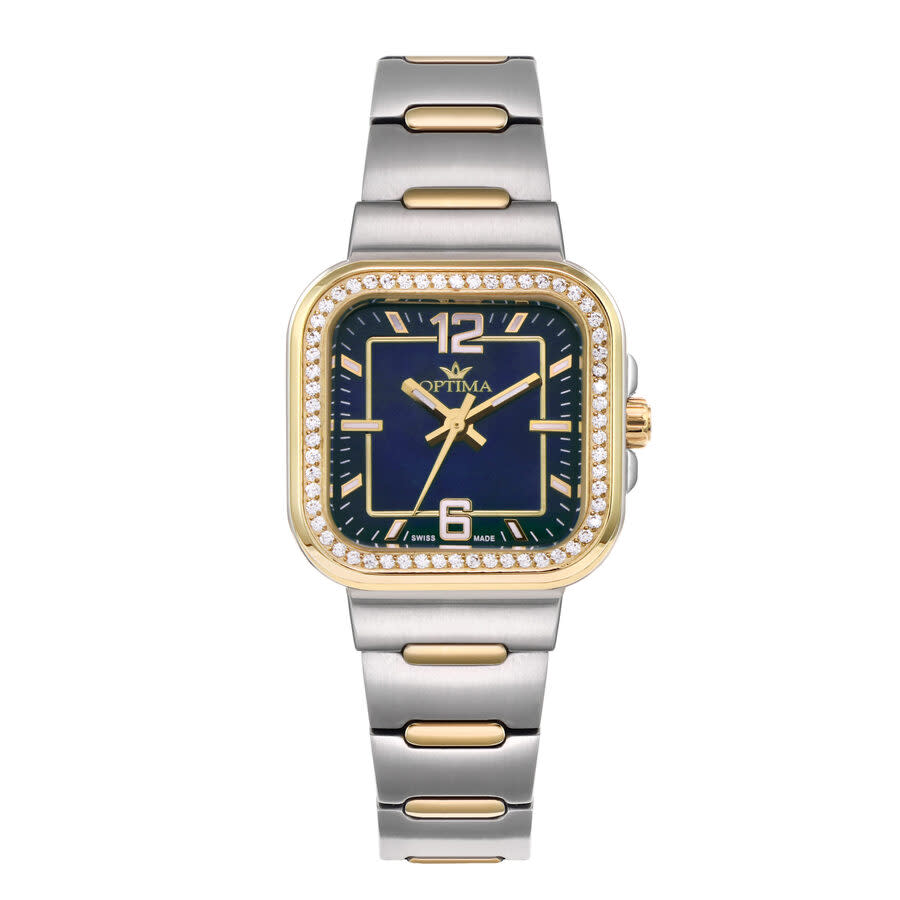 Optima 490 Collection Blue Dial Ladies Watch OSL490-SG-S-9