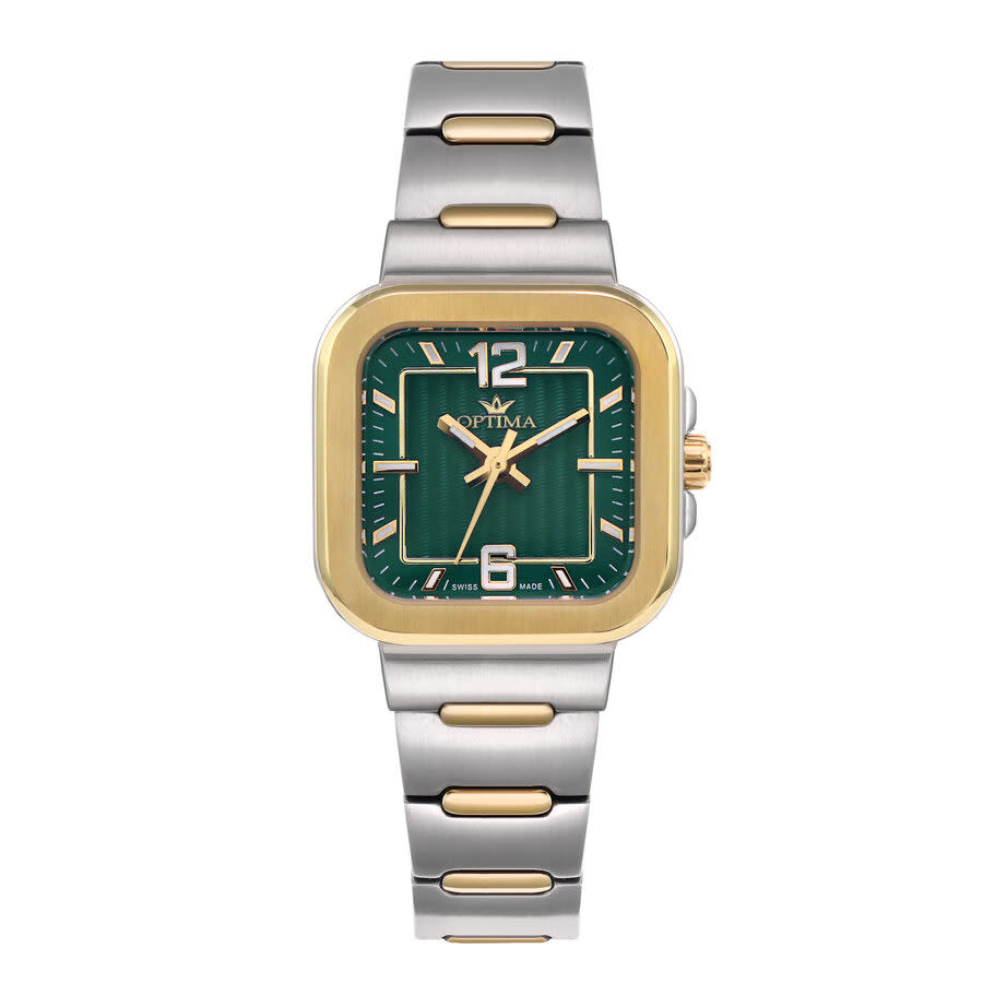 Optima 490 Collection Green Dial Ladies Watch OSL490-SG-12