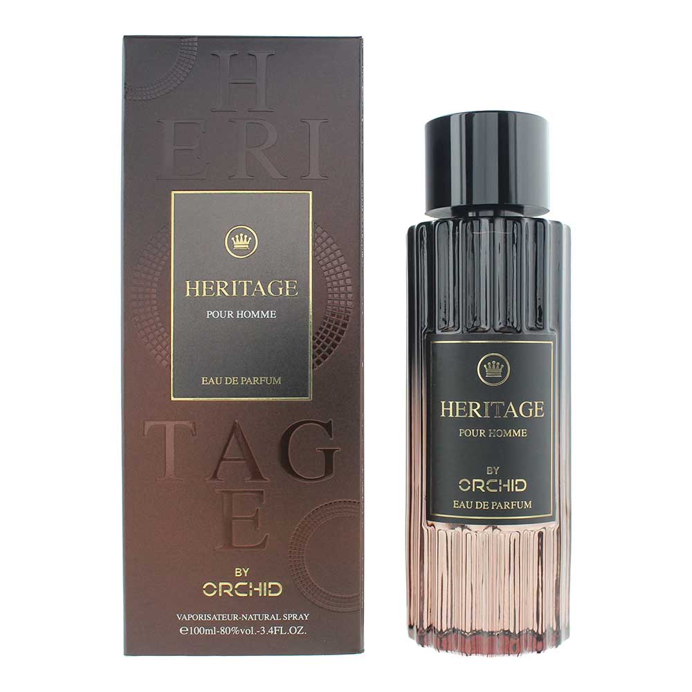 Orchid Men's Heritage Pour Homme Edp 3.4 oz Fragrances 6291105875004