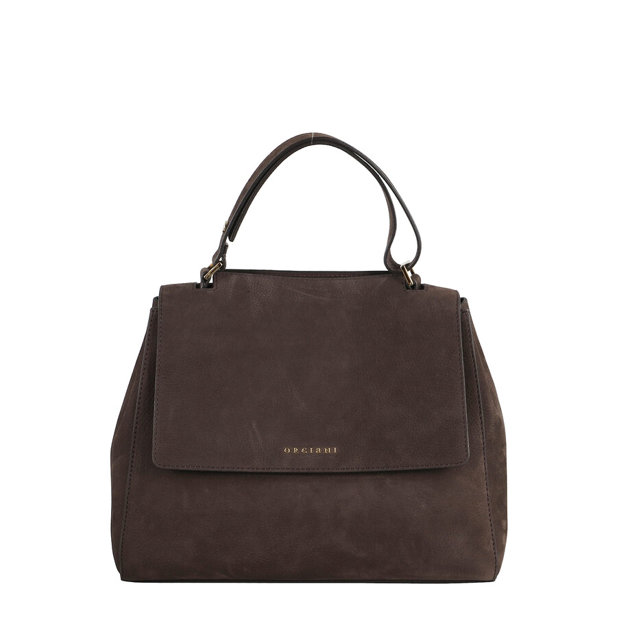 Orciani Sveva Shoulder Bag In Brown