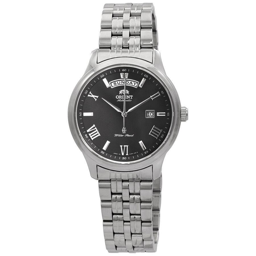 Orient Automatic Black Dial Men's Watch SEV0P002BH - Watches - Jomashop