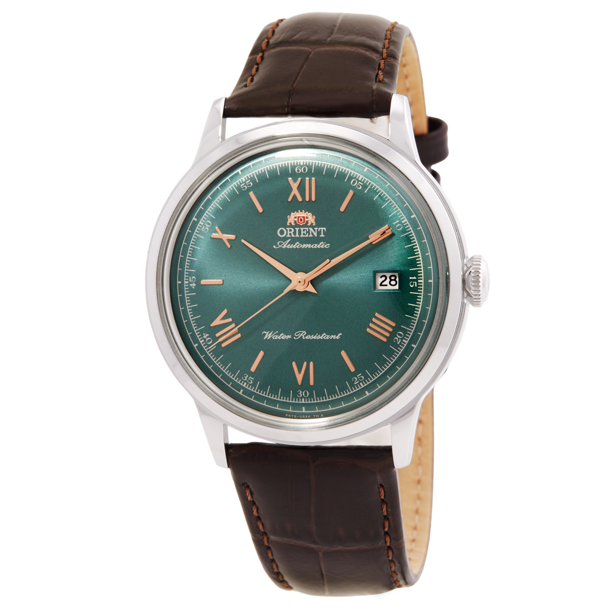 Orient Classic Automatic Green Dial Men's Watch RA-AC0023E30B