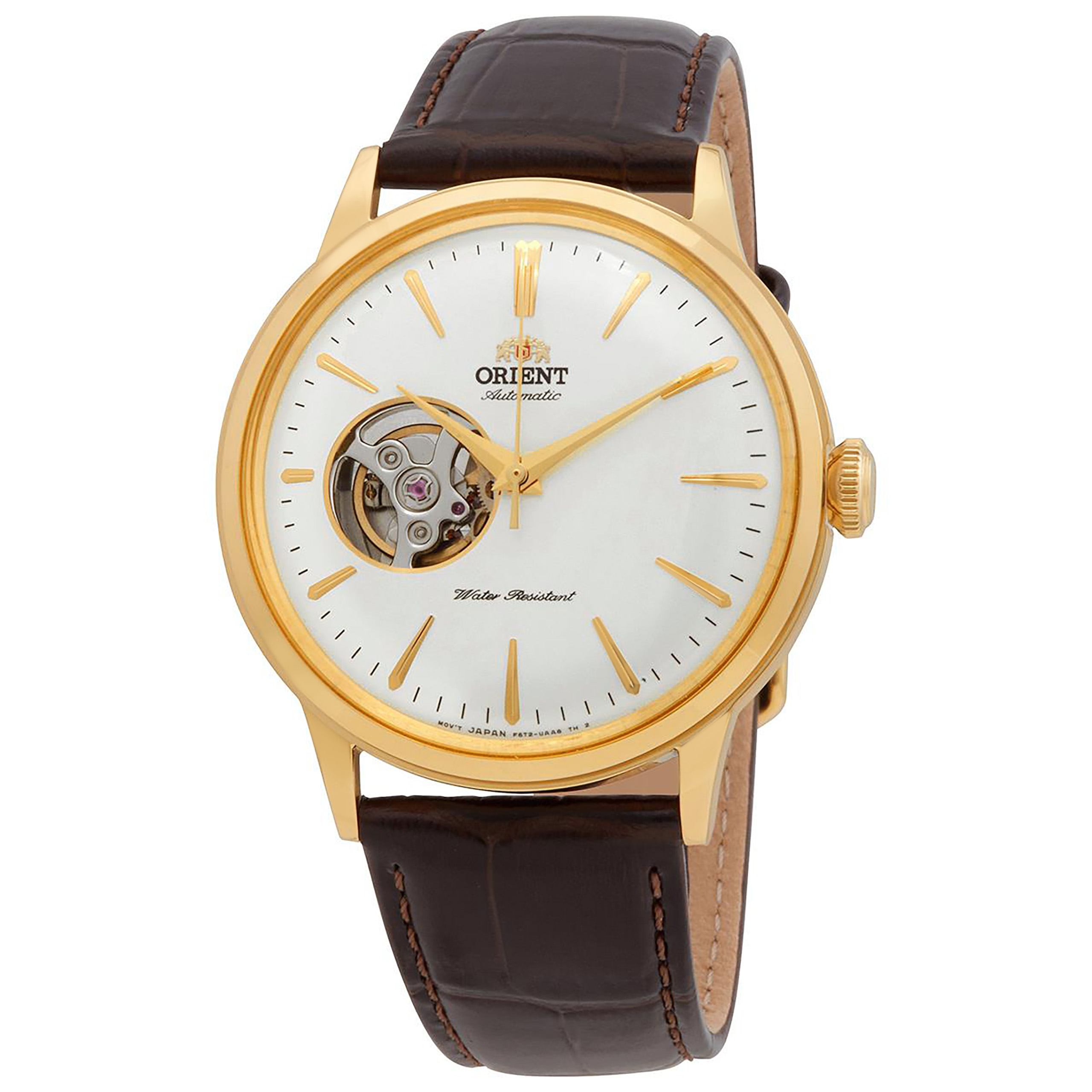 Orient Classic Automatic Silver Open Heart Dial Men's Watch RA-AG0003S10B