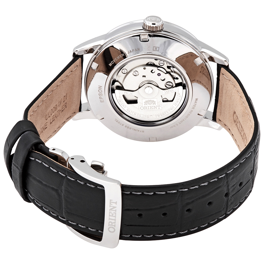 orient classic automatic open heart