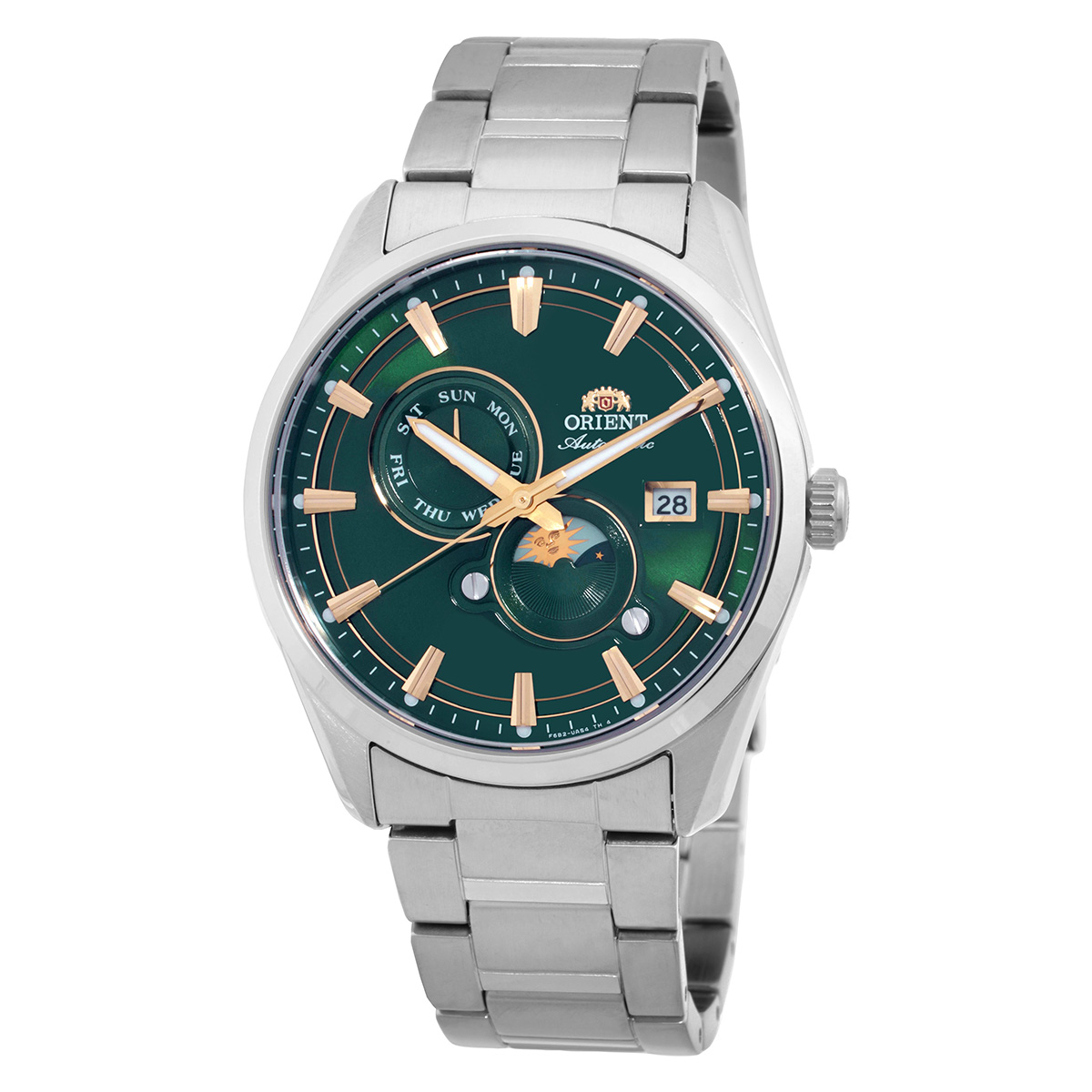 Orient Contemporary Stretto Day-Night Automatic Green Dial Men's