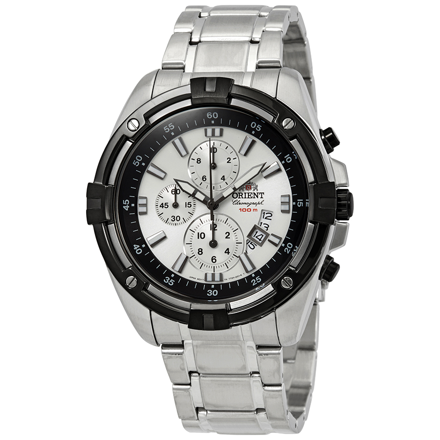 Orient Endeavor Chronograph Silver Dial Men