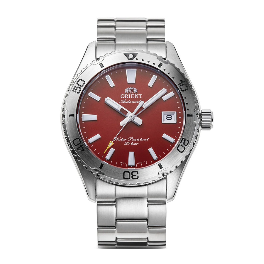 Orient Sports Mako Automatic Red Dial Men's Watch RA-AC0Q09R30B