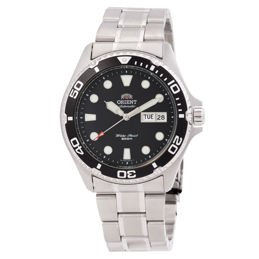 ORIENT Ray II ブラックダイヤル Orient Sports Ray II Automatic Black Dial Men's Watch