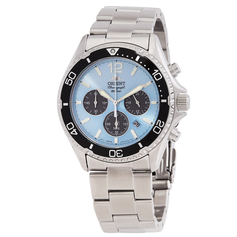 Orient Sports Solar Powered Chronograph Men's Watch RA