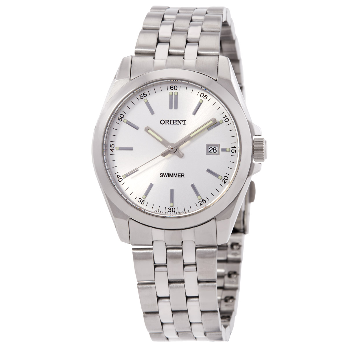 Orient Swimmer Quartz Silver Dial Men's Watch SUND6003W0