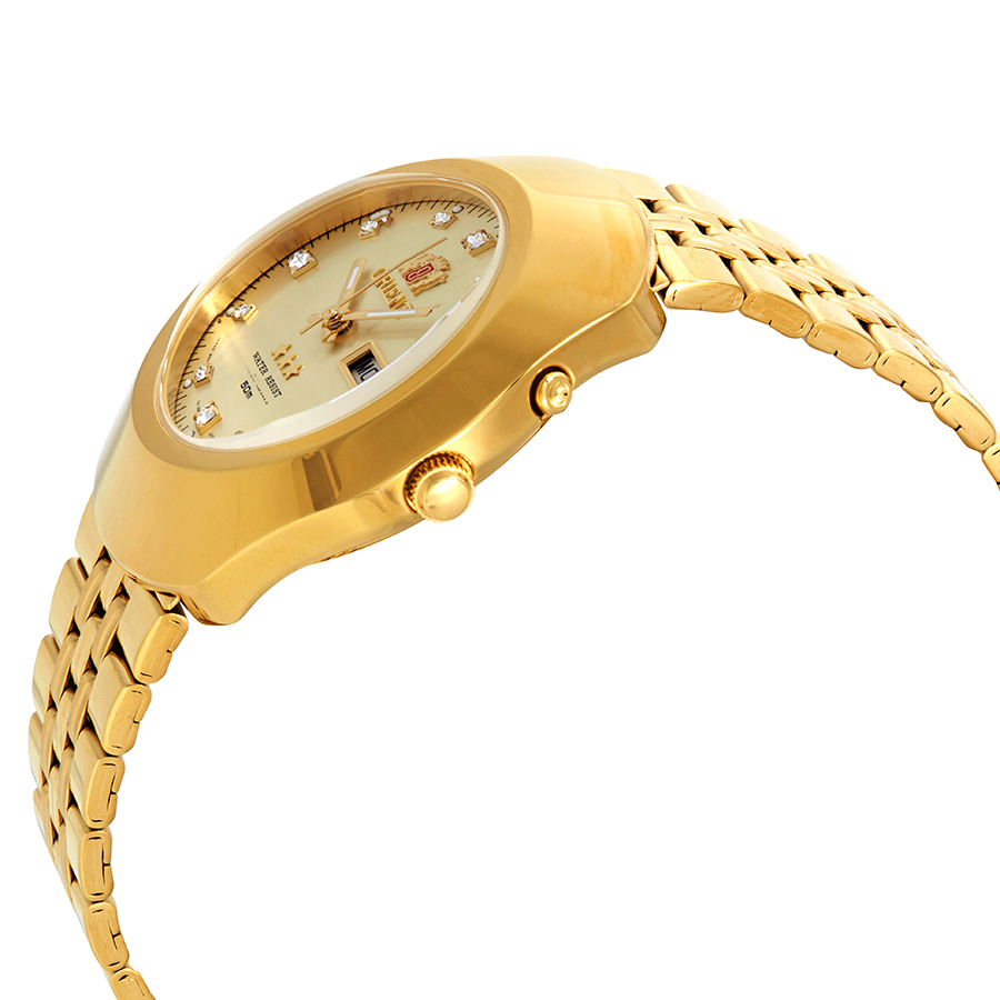 orient automatic gold watch