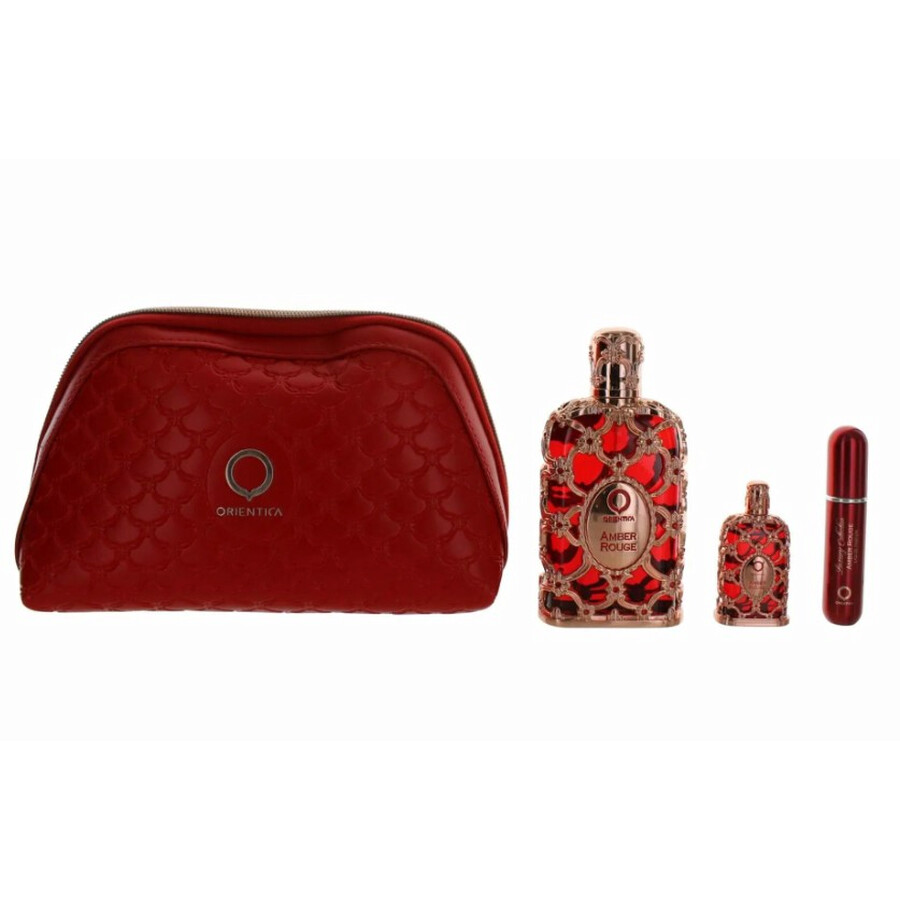 Orientica Ladies Amber Rouge Gift Set Fragrances 6297001158289 In Amber