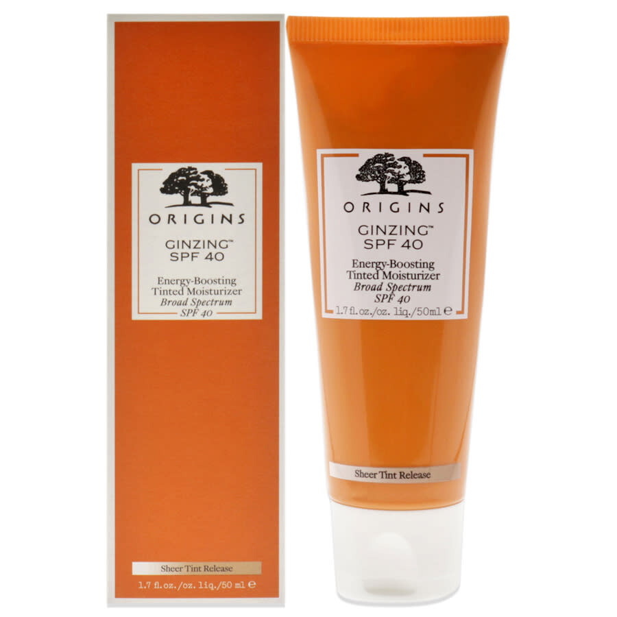 Origins Ginzing Energy-boosting Tinted Moisturizer Spf 40 Sunscreen 1.7 oz Skin Care 843711417961