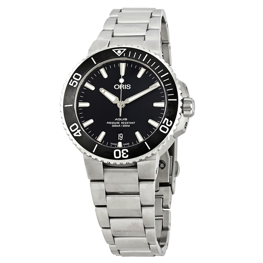 Oris Aquis Automatic Black Dial Men's Watch 01 733 7732 4124-07 8 21 05EB