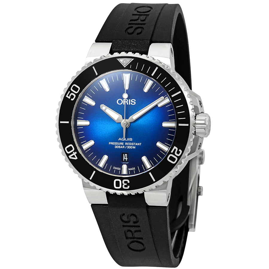 Oris Aquis Automatic Blue Dial Men's Watch 01 733 7730 4185-Set RS