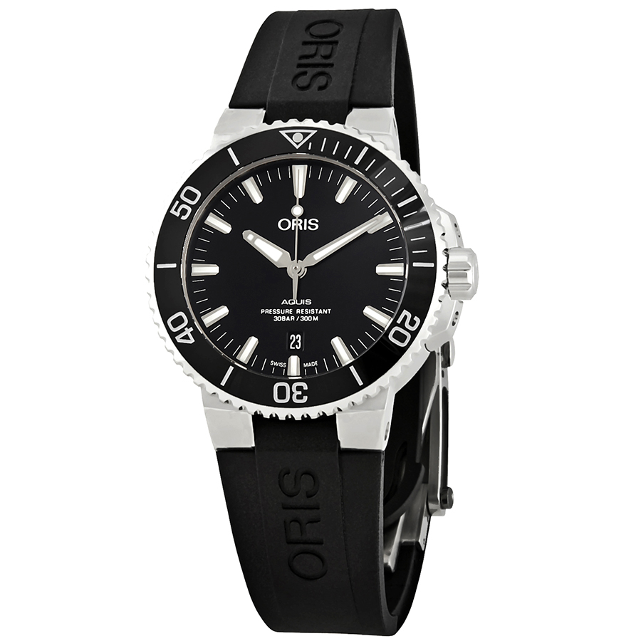 Oris Aquis Date Automatic Black Dial Men's Watch 01 733 7730 4134-07 4 24 64EB