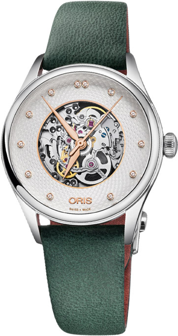 Oris Artelier Automatic Silver Dial Ladies Watch 01 560 7724 4031-07 5 17 35FC
