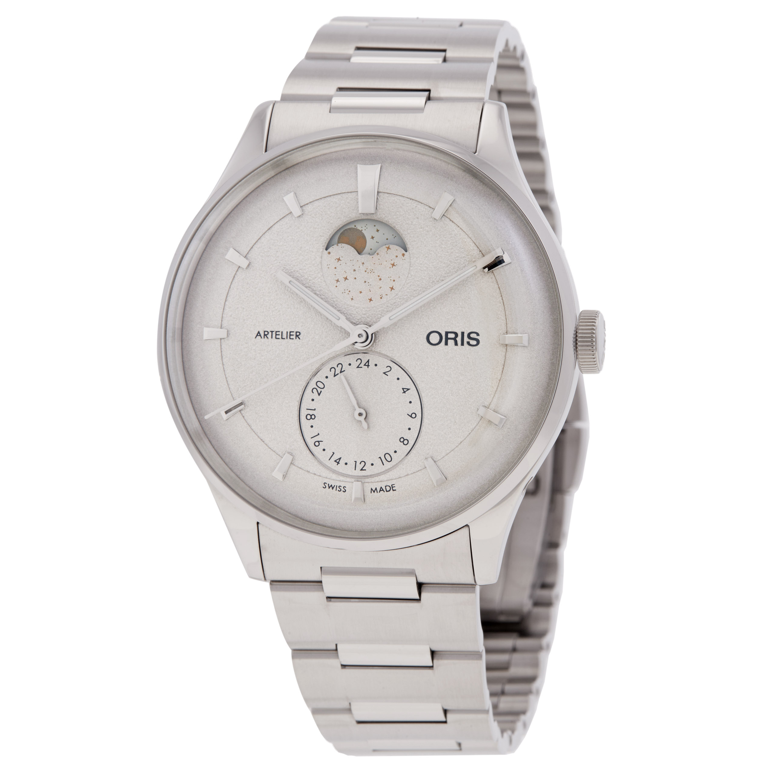 Oris Artelier Complication Automatic White Dial Watch 01 782 7811 4051-07 8 20 20