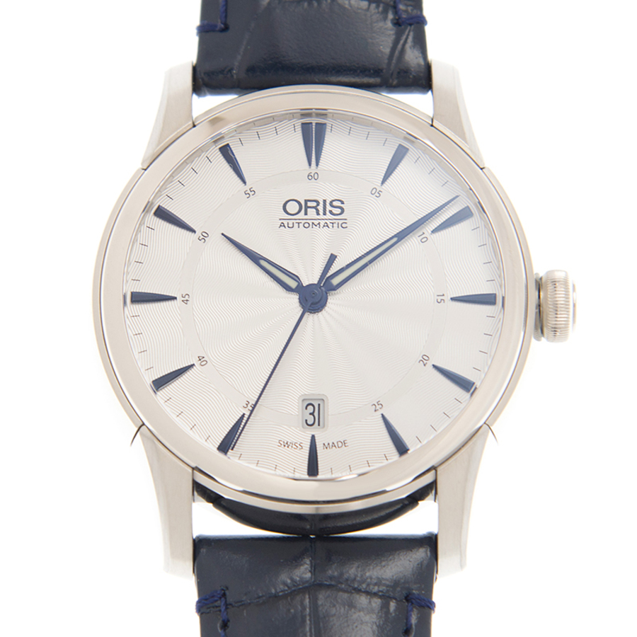 Oris Artelier Date Automatic Silver Dial Unisex Watch 733 7670 4031 1 21 75FC