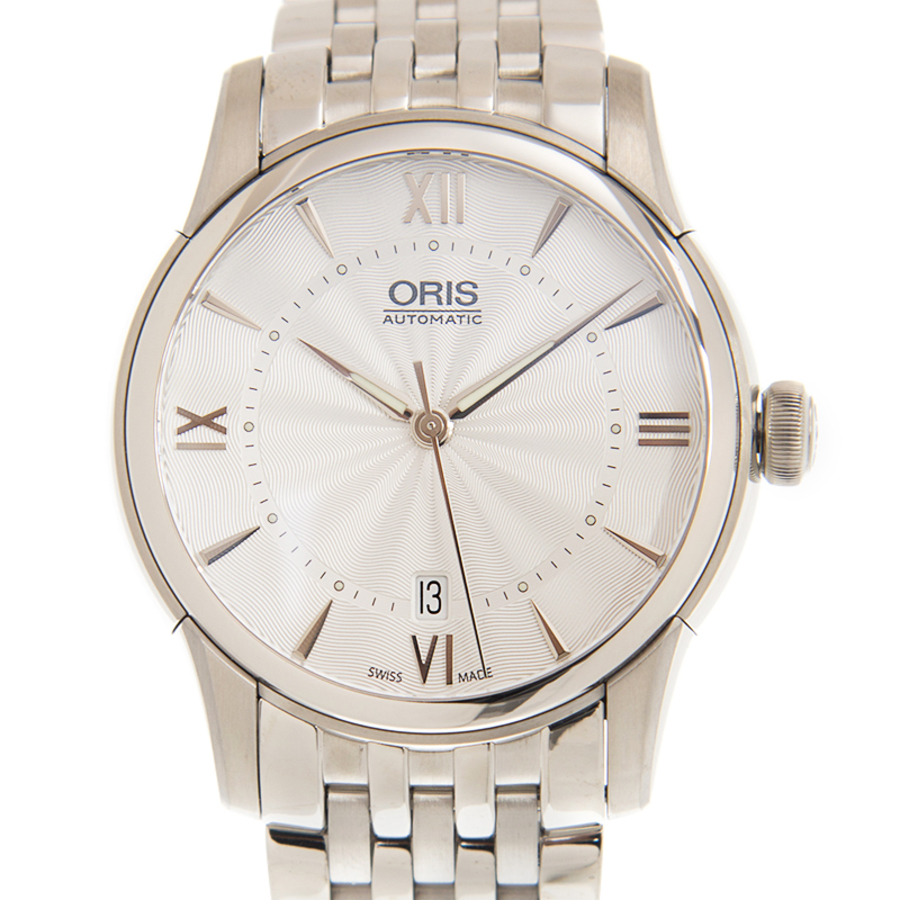 Oris Artelier Date Automatic Silver Dial Unisex Watch 733 7670 4071 8 21 77